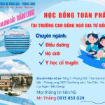 CẤP HỌC BỔNG TOÀN PHẦN – TÀI TRỢ 100% HỌC PHÍ